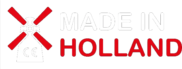 Made in Holland logo: handgemaakt in Nederland